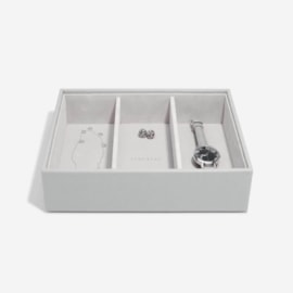 Classic Deep 3 Section Stacker Pebble Grey Classic Deep 3 Section Stacker Pebble Grey