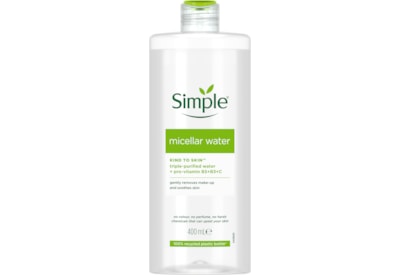 Simple Micellar Cleansing Water 400Ml Simple Micellar Cleansing Water 400Ml