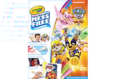 Crayola Paw Patrol Might Pups Colour Wonder Foldalope Crayola Paw Patrol Might Pups Colour Wonder Foldalope