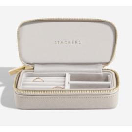 Stackers Travel Jewellery Box Taupe Medium Stackers Travel Jewellery Box Taupe Medium