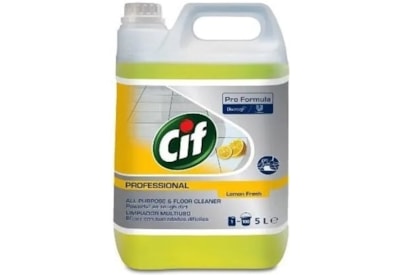 Cif Pro All Purpose Cleaner Lemon 5lt Cif Pro All Purpose Cleaner Lemon 5lt
