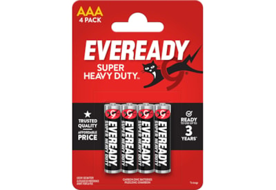 Eveready Super Zinc AAA Batteries 4s Eveready Super Zinc AAA Batteries 4s
