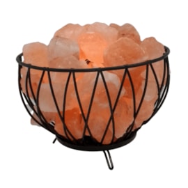 Sense Aroma Criss Cross Basket With Fire Rocks Lamp 18cm (L-7717)