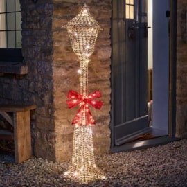Three Kings Glitter Twist Lamp Post Gold 1.5m Three Kings Glitter Twist Lamp Post Gold 1.5m