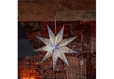 Three Kings Inlit Origami Star Silver Three Kings Inlit Origami Star Silver