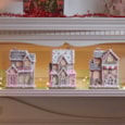Three Kings Gingerbread Candy Town House 14cm