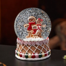 Three Kings Gingerbread Snow Sphere 6cm Three Kings Gingerbread Snow Sphere 6cm