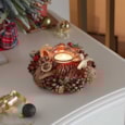 Three Kings Winter Spice Solo Candle Holder 15cm