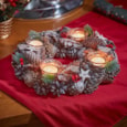Three Kings Frost Star Ring Quartet Candle Holder (2541820)