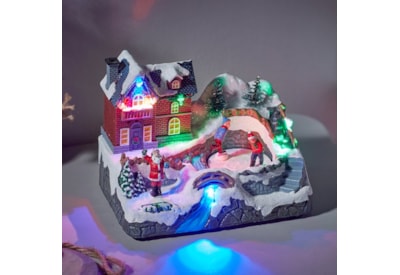 Three Kings Skaters Snowscene