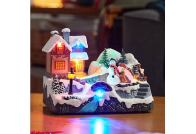 Three Kings Lamplit Snowscene Three Kings Lamplit Snowscene