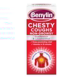 Benylin Adult Chesty 6/5* 150ml Benylin Adult Chesty 6/5* 150ml