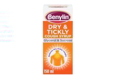 Benylin Adult Dry & Tickly Cough Syrup *6/5 150ml Benylin Adult Dry & Tickly Cough Syrup *6/5 150ml
