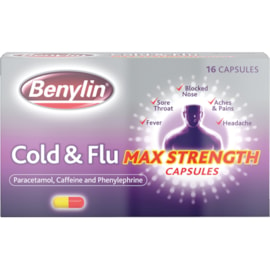 Benylin Cold & Flu Max 16s (75464)
