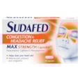 Sudafed Congestion & Headache Relief 6/5* 16s Sudafed Congestion & Headache Relief 6/5* 16s