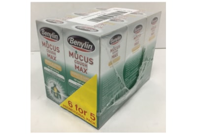 Benylin Mucus Max Honey & Lemon  6/5* 150ml (79252)