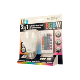 Ecolight Led Rgbw 2 In 1 Dimmable Gls Bulb (EC79329)