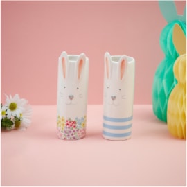 Bunny Vase With 3d Ears 2 Asst (7BU162)