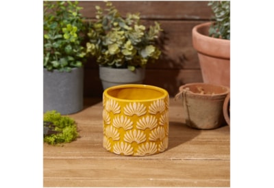Planter Yellow Small (7GD525)
