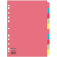 10 Part Card Subject Dividers A4 (80002DENT)