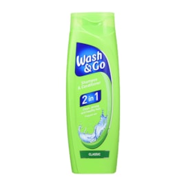 Wash&go Shampoo Classic 2in1 400ml (USP0447)