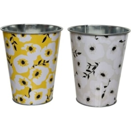 Zinc Planter Asstd 15cm Zinc Planter Asstd 15cm