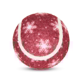 Petface Snowflake Tennis Ball Petface Snowflake Tennis Ball