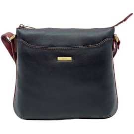 Nova Leather Cross Body Bag Black /tan Nova Leather Cross Body Bag Black /tan