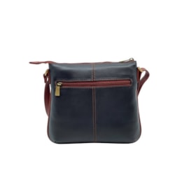 Nova Leather Cross Body Bag Navy/tan Nova Leather Cross Body Bag Navy/tan