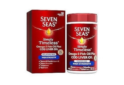 Seven Seas High Strength Gelatine Free Clo Caps 120s (2242071)