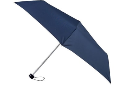 Totes Isotoner Totes Mini Plain Navy Umbrella (8130NAV)