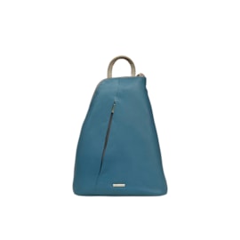 Nova Leather Backpack Blue/dove Grey