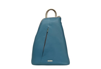 Nova Leather Backpack Blue/dove Grey Nova Leather Backpack Blue/dove Grey