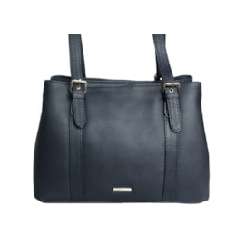 Nova 3 Zip Top Shoulder Bag Navy Nova 3 Zip Top Shoulder Bag Navy