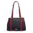 Nova 3 Zip Top Shoulder Bag Navy/Claret Nova 3 Zip Top Shoulder Bag Navy/Claret
