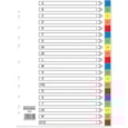 A-z Polyprop A4 Dividers (828501) A-z Polyprop A4 Dividers (828501)