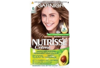 Garnier Nutrisse Cream Light Brown 6 Garnier Nutrisse Cream Light Brown 6