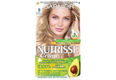Garnier Nutrisse Cream Light Blonde 9 Garnier Nutrisse Cream Light Blonde 9