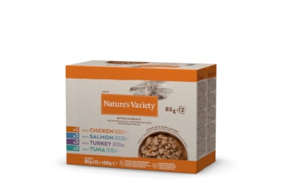 Natures Menu Original Pate Bites in Gravy Multipack 12s 85g Natures Menu Original Pate Bites in Gravy Multipack 12s 85g