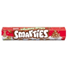 Smarties Giant Tube Reindeer Drops 120Gm Smarties Giant Tube Reindeer Drops 120Gm