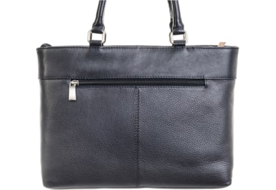 Nova Leather Grab Bag Navy/tan (848NAVY/TAN)