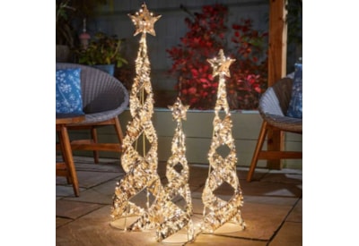 Three Kings Goldtwist Starbelisk 80cm