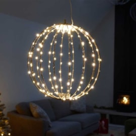 Three Kings 190 Led Twinkling Orb Warm White Three Kings 190 Led Twinkling Orb Warm White