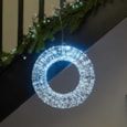 Three Kings 1440 Led Galaxy Wreath Cool White 50cm