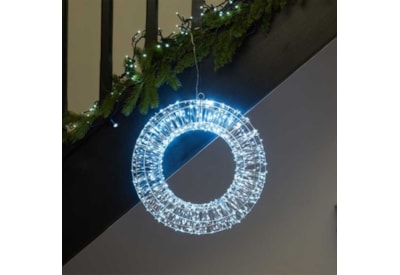 Three Kings 1440 Led Galaxy Wreath Cool White 50cm Three Kings 1440 Led Galaxy Wreath Cool White 50cm