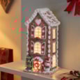 Three Kings Inlit Frosty Candyhome 20cm Three Kings Inlit Frosty Candyhome 20cm