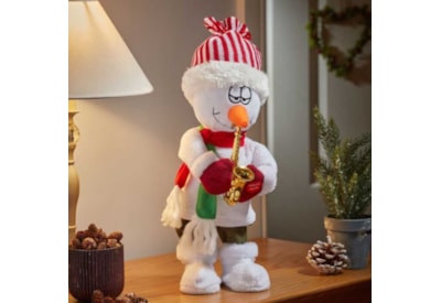 Three Kings Saxsnowman 35cm