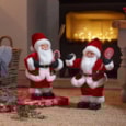 Three Kings Singing & Dancing Santa 30cm