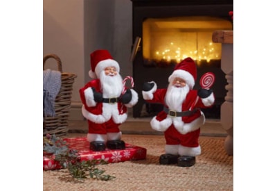 Three Kings Singing & Dancing Santa 30cm