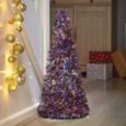 Three Kings X-bling Tinsel Cone 60cm Three Kings X-bling Tinsel Cone 60cm